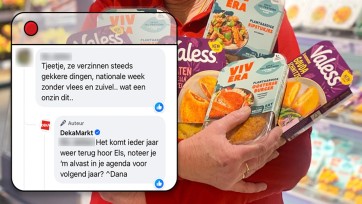 DekaMarkt maakt gehakt van Facebook-commentaar op Week Zonder Vlees & Zuivel