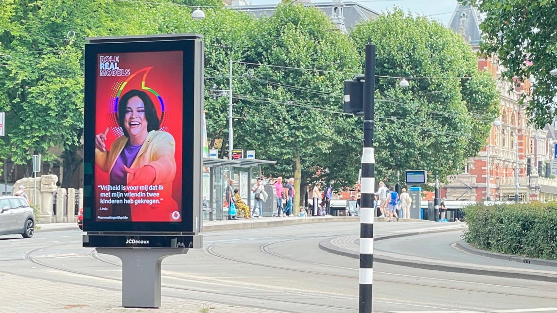 Geen role models, maar real models in de nieuwe campagne van VodafoneZiggo