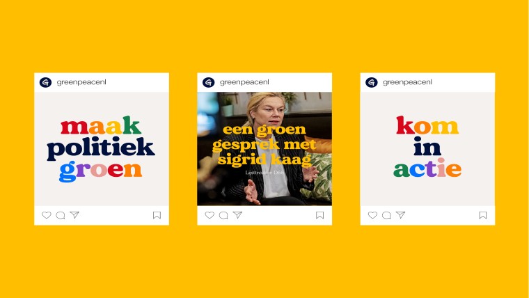 Greenpeace - ‘Actie om politiek groen te maken’