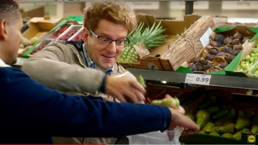 Lidl regelt Drentse lessen voor commercials met Alex Klaasen