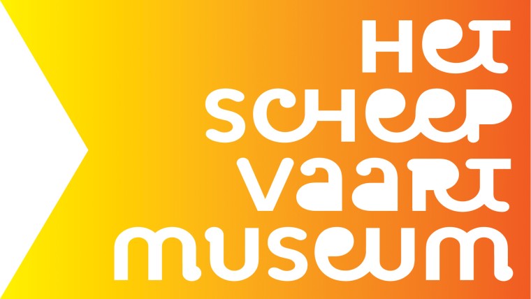 Het oude logo met uitbundige kleuren en vrolijk lettertype.