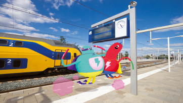 NS en N=5 lanceren app met augmented reality en motion tracking