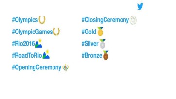 Twitter komt met meer dan 200 Olympische emoji’s