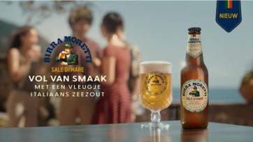 Birra Moretti (Heineken) promoot bier met Italiaans zeezout