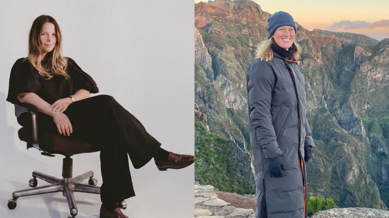 Anita Palacios van Maium en Lotte Heijnis van Agu