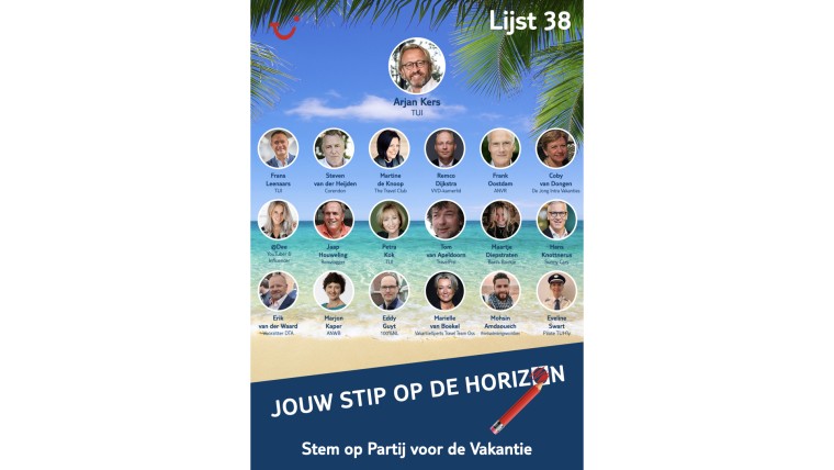 Reisorganisatie Tui richt Partij voor de Vakantie op