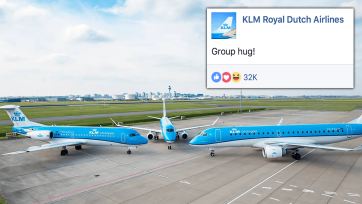 10 redenen waarom KLM op social media tot hoge hoogtes stijgt