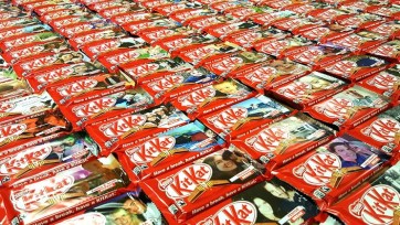 Met je foto op een KitKat