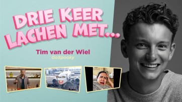 Drie keer lachen met... Tim van der Wiel