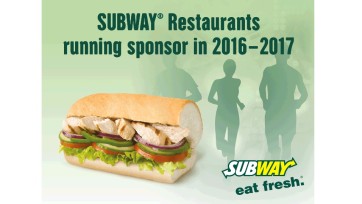 Sandwichketen Subway verbindt naam aan hardloopsport