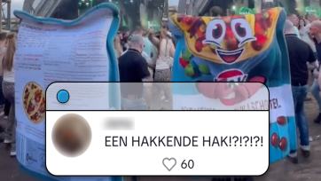 Hak wordt online uitgedaagd en maakt er geen potje van