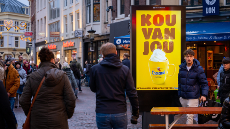 DOOH campagne Chocomel