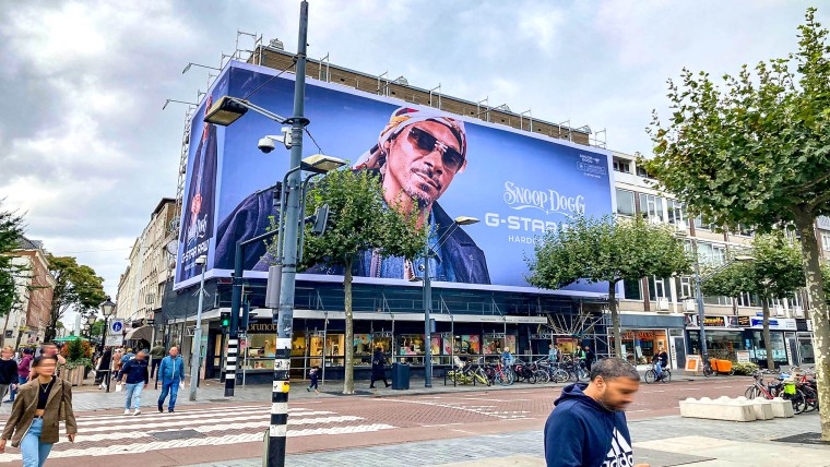 Buitenreclame G-Star - Rotterdam