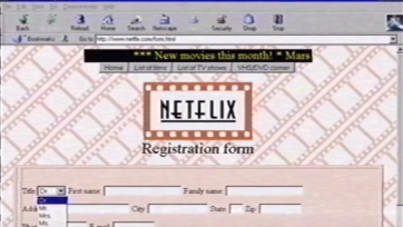 Viral van de week: Wat als Netflix in 1995 was gelanceerd?