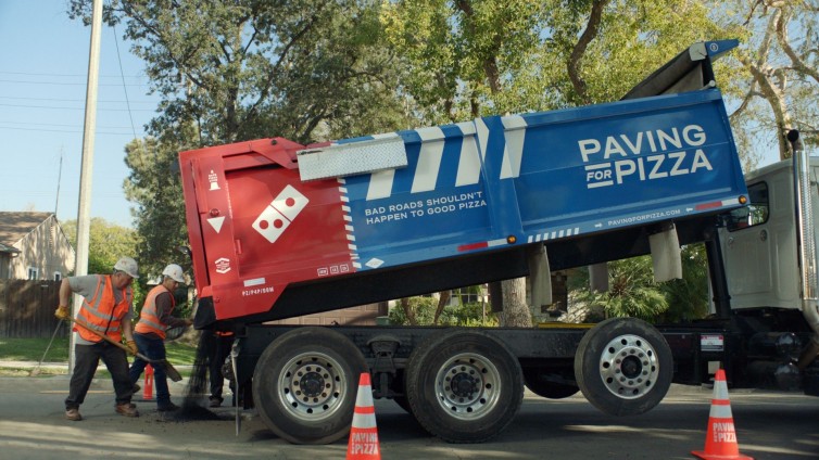 Paving for Pizza