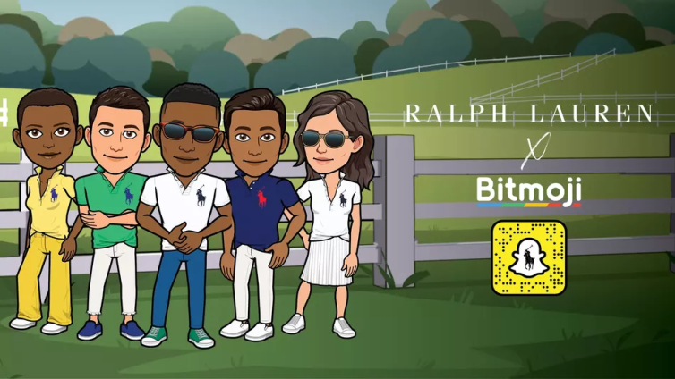 Ralph Lauren ontwerpt innovatieve mode voor op Snapchat