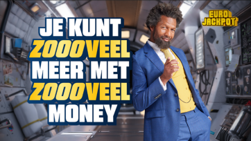 Eurojackpot kiest nieuw bureau én nieuwe Zoveelmoneyman